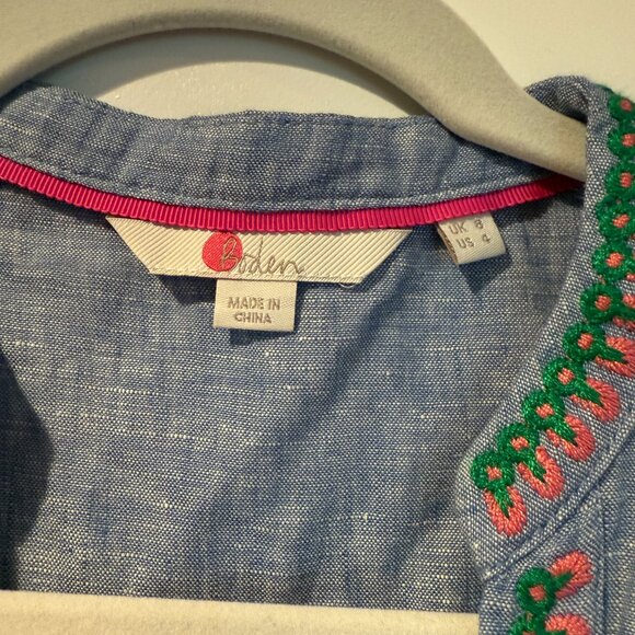 Boden Leonie Linen Top - Picture 3 of 6